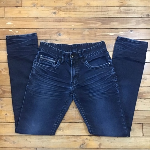 BUFFALO men dark blue jeans size 28 - Picture 7 of 12